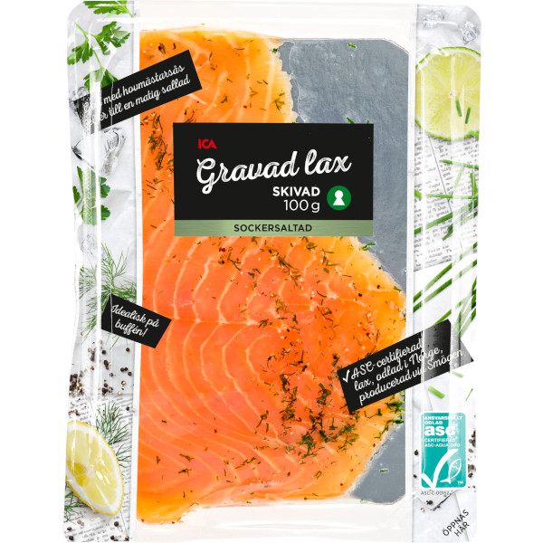 ICA Lax Gravad Skivad