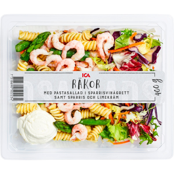 ICA Pastasallad Räkor & Sparris