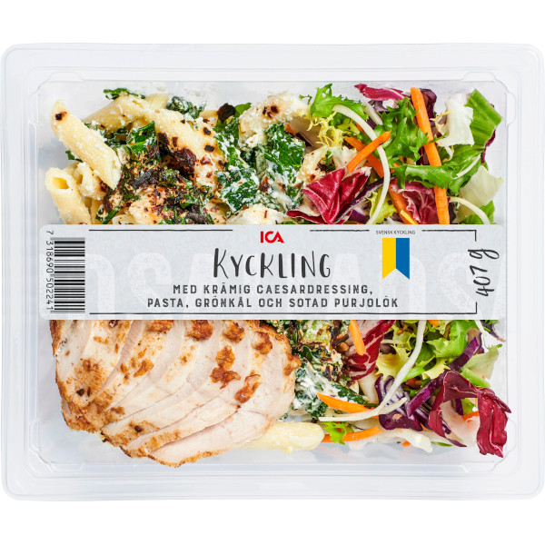 ICA Pastasallad Kyckling & Caesardressing
