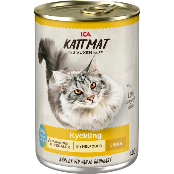 ICA Kattmat Kyckling Sås