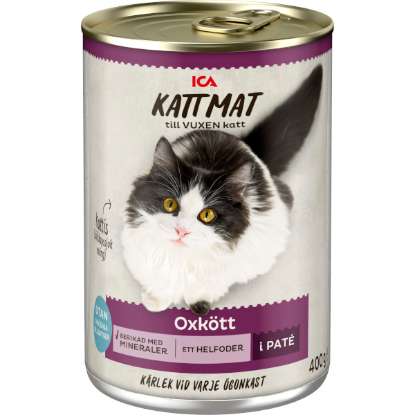 ICA Kattmat Oxkött Paté