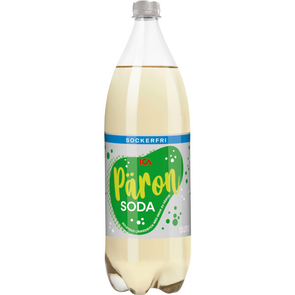 ICA Päronsoda Sockerfri