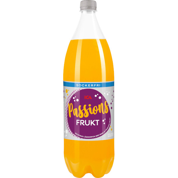 ICA Läsk Passionsfrukt Sockerfri