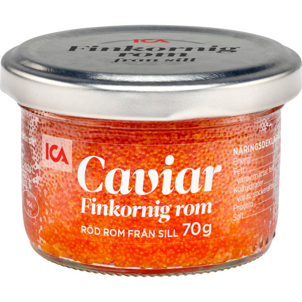 ICA Caviar Finkornig Röd