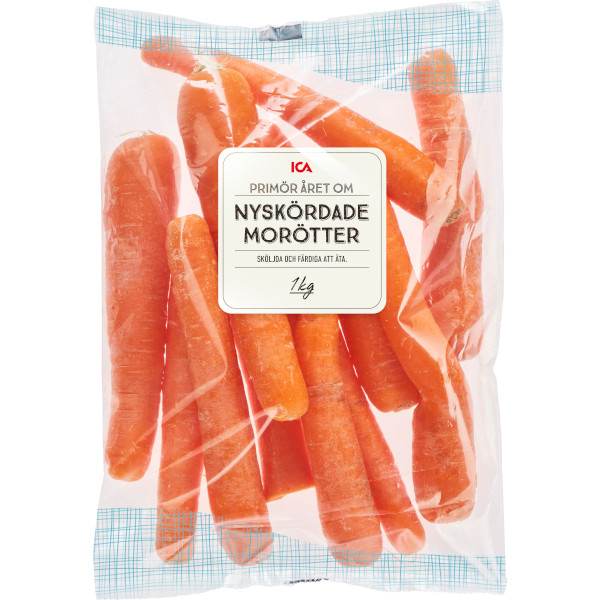 ICA Morötter Nyskördade