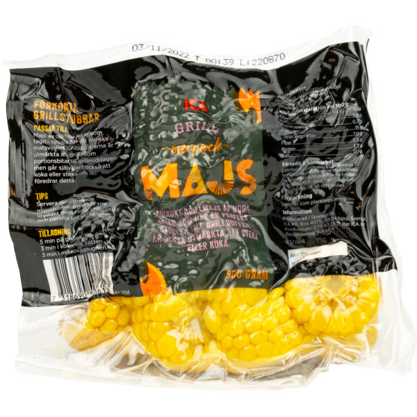 ICA Grillmajs Förkokt