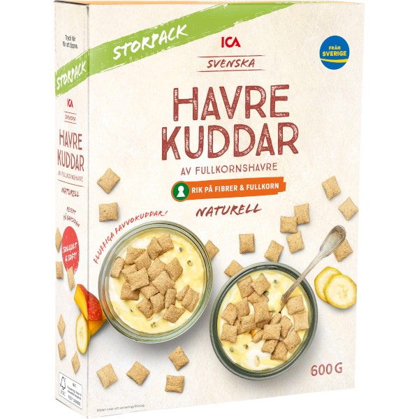 ICA Havrekuddar Naturell