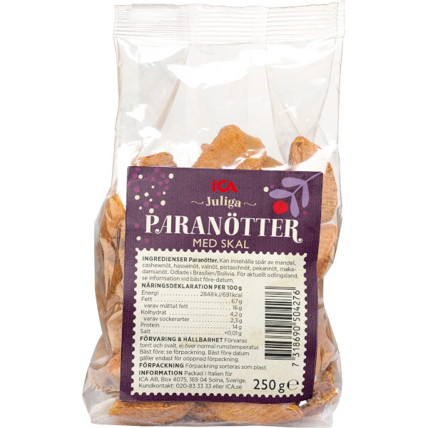 ICA Paranötter Skal