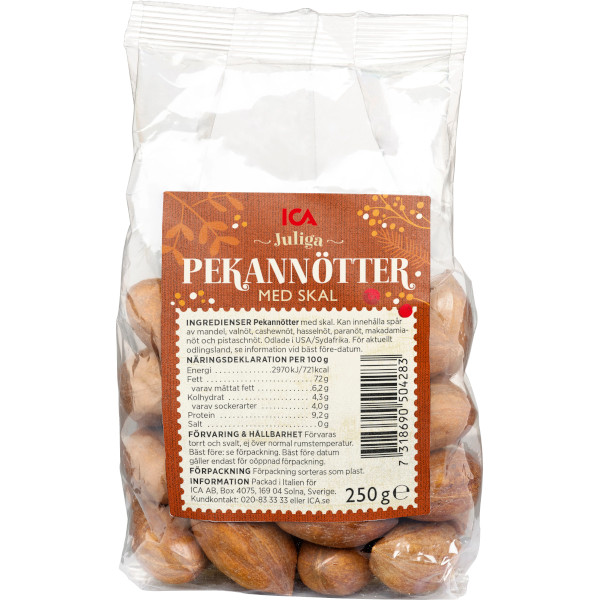 ICA Pekannötter Skal