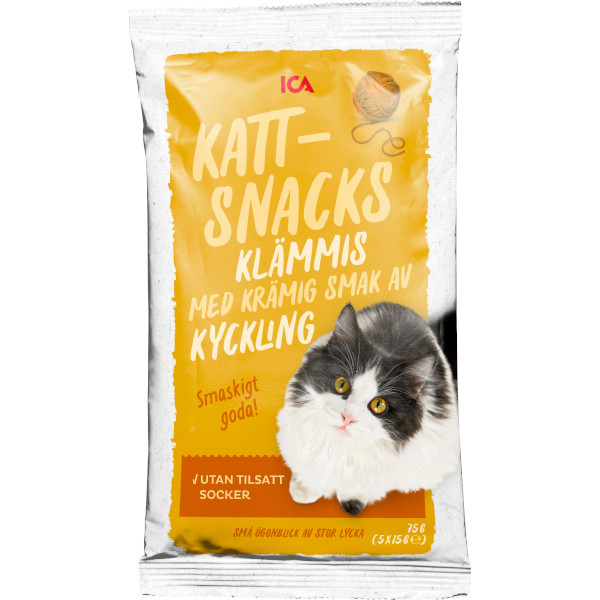 ICA Kattsnacks Klämmis Kyckling