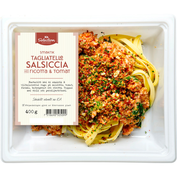 ICA Selection Tagliatelle Salsiccia