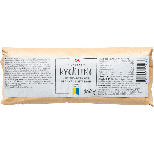 ICA Wrap Kyckling Caesar
