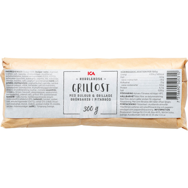 ICA Wrap Norrländsk Grillost