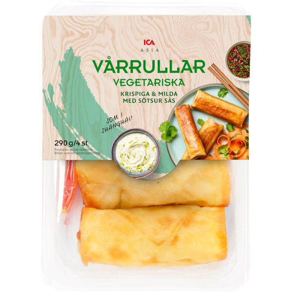 ICA Asia Vårrullar Vegetariska