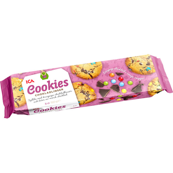 ICA Cookies Chokladlinser