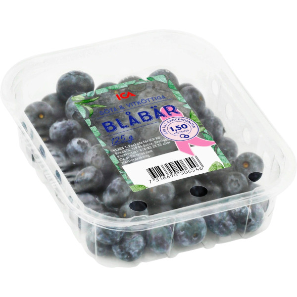 ICA Blåbär Vitköttiga