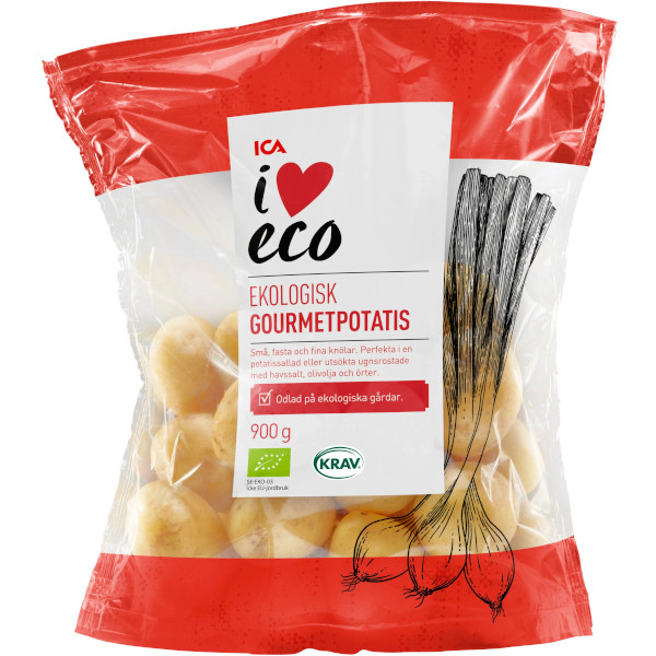 ICA I Love Eco Gourmetpotatis Ekologisk