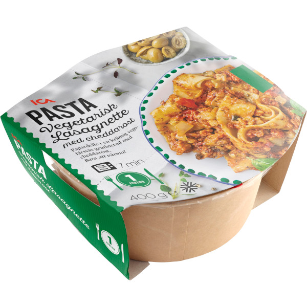 ICA Pasta Vegetarisk Lasagnette
