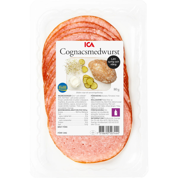 ICA Cognacsmedwurst