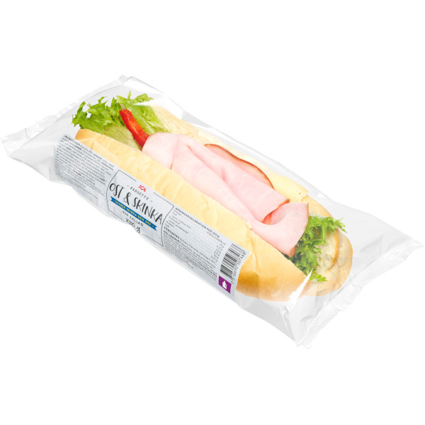 ICA Baguette Ost & Skinka