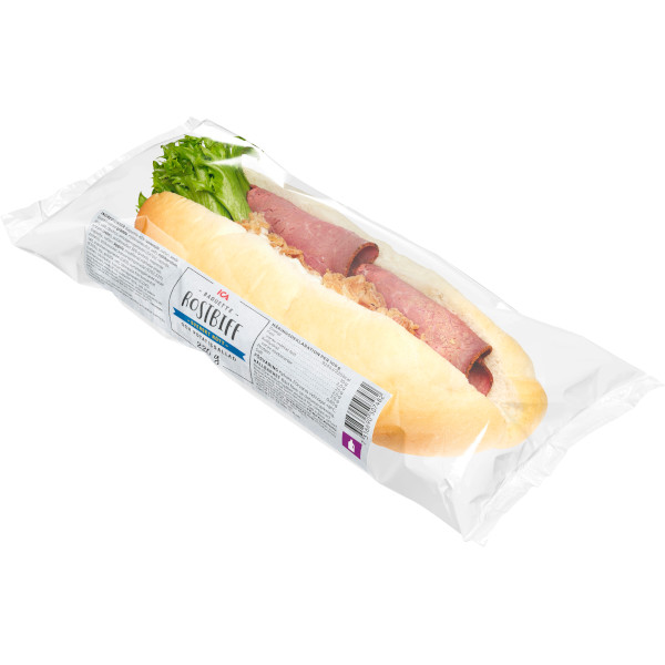 ICA Baguette Rostbiff & Potatissallad