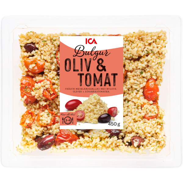 ICA Bulgursallad Oliv & Tomat