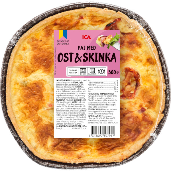 ICA Paj Ost & Skinka
