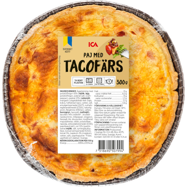 ICA Paj Tacofärs