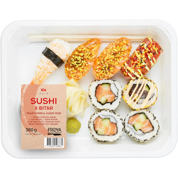ICA Asia Sushi Traditionell