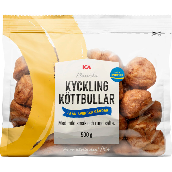 ICA Kycklingköttbullar