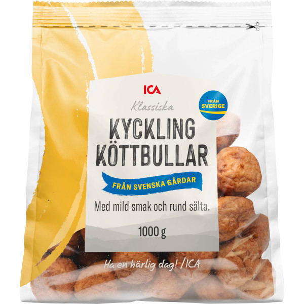 ICA Kycklingköttbullar