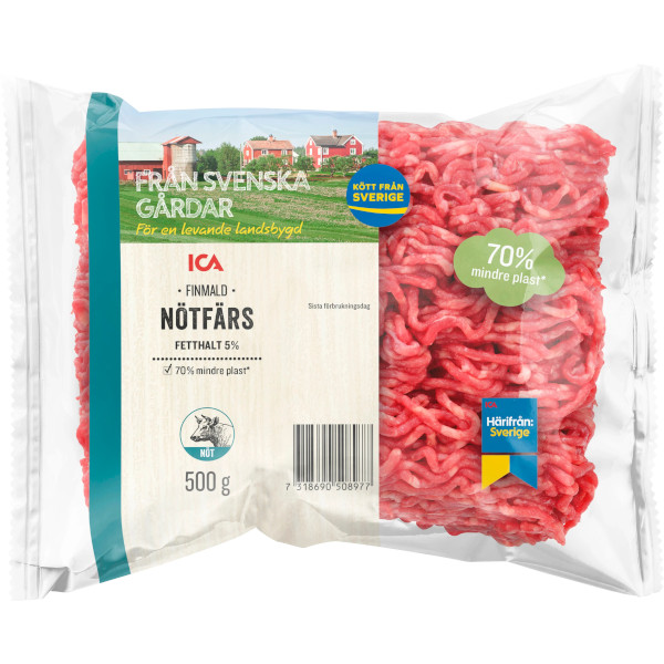 ICA Nötfärs Finmald 5%