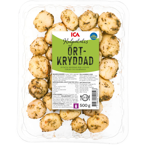 ICA Kulpotatis Örtkryddad