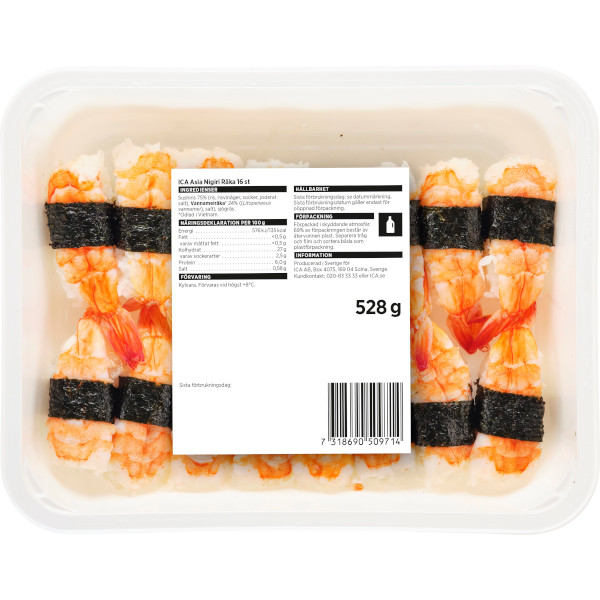 ICA Asia Nigiri Räka