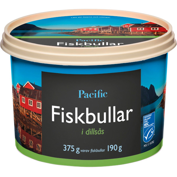 Pacific Fiskbullar Dillsås