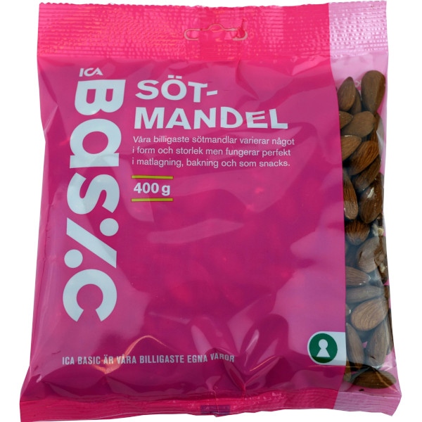 ICA Basic Sötmandel