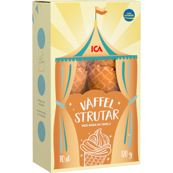 ICA Våffelstrutar