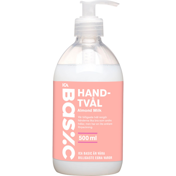 ICA Basic Handtvål Almond Milk