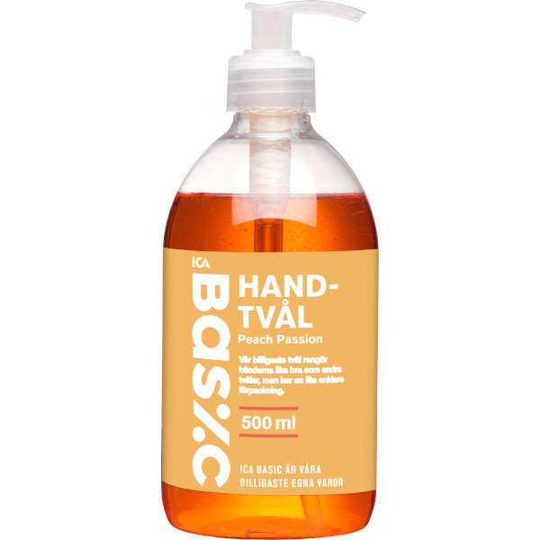ICA Basic Handtvål Peach Passion