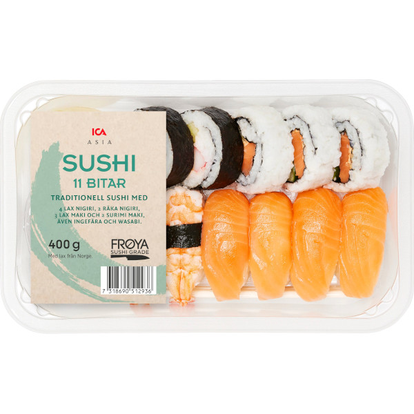 ICA Asia Sushi Traditionell