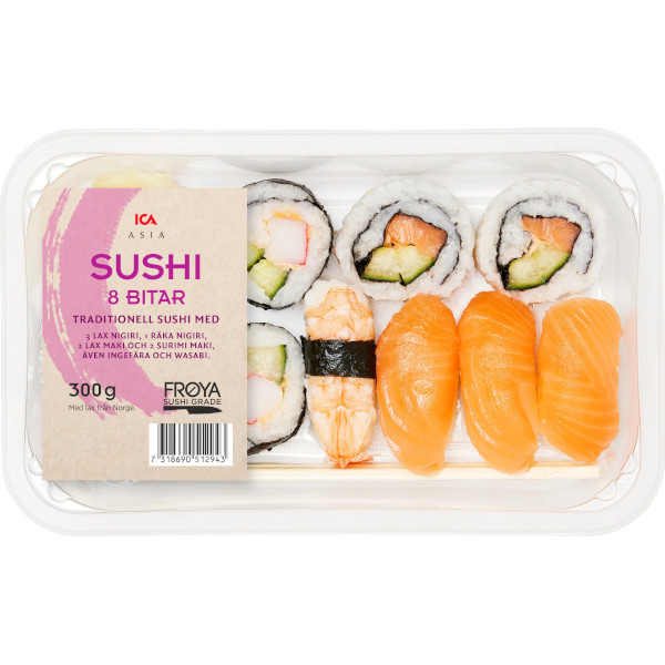 ICA Asia Sushi Traditionell