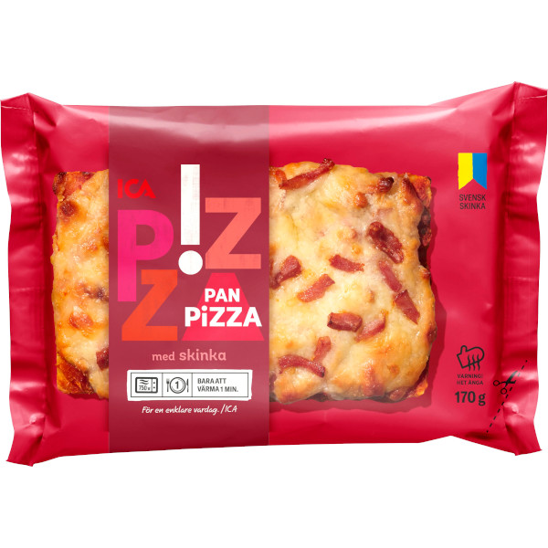 ICA Pan Pizza Skinka