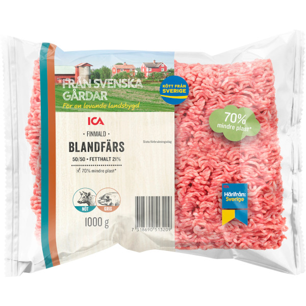 ICA Blandfärs Finmald 50/50