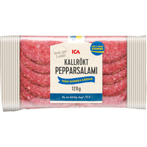 ICA Pepparsalami Kallrökt