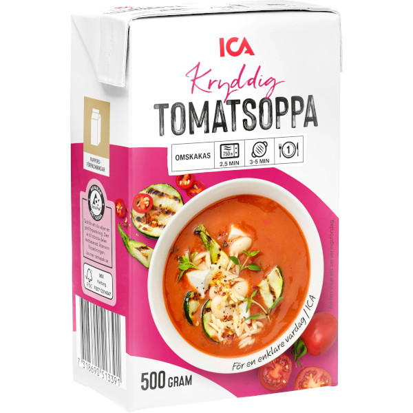 ICA Tomatsoppa Kryddig