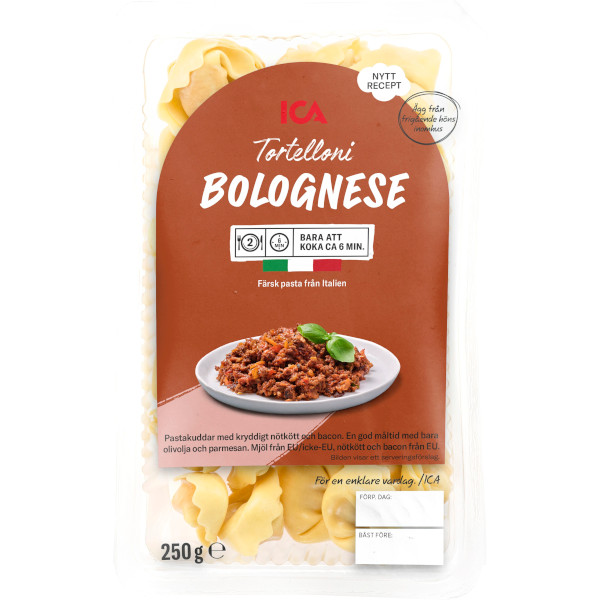 ICA Tortelloni Bolognese