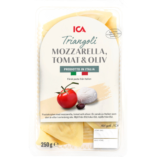 ICA Triangoli Mozzarella/Tomat/Oliv