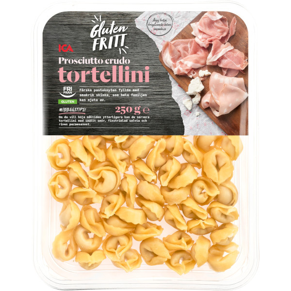 ICA Tortellini Prosciutto Crudo Glutenfri