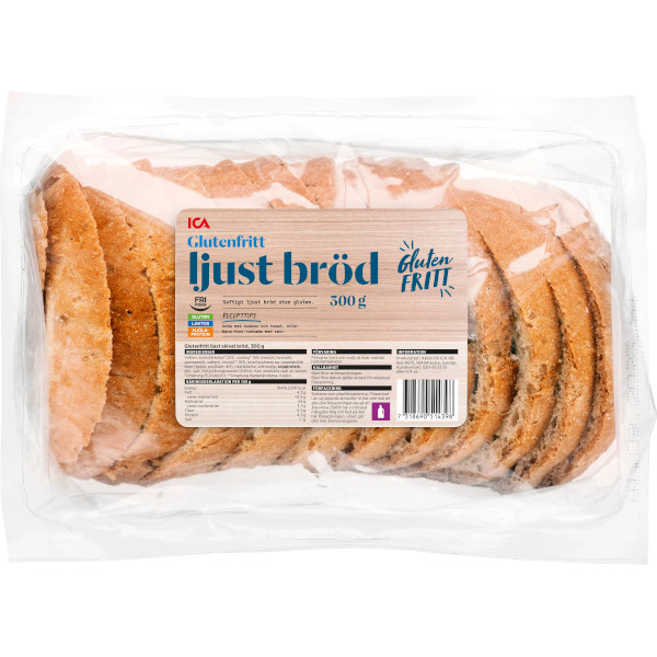 ICA Ljust Bröd Glutenfritt