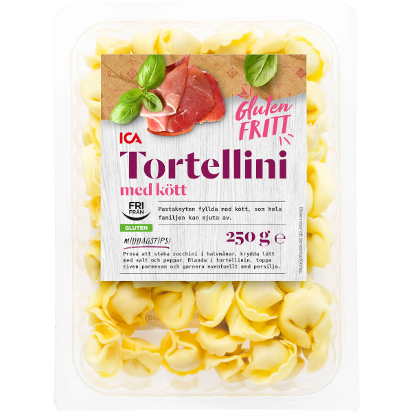 ICA Tortellini Kött Glutenfri
